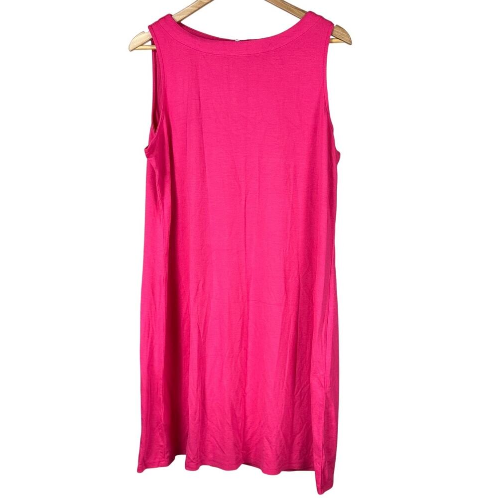 Tommy Bahama The Darcy Sleeveless Dress Pink Ruffle Women's Size X-Large NWT
